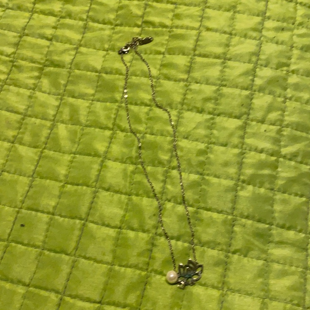 Lotus blossom necklace 925 silver